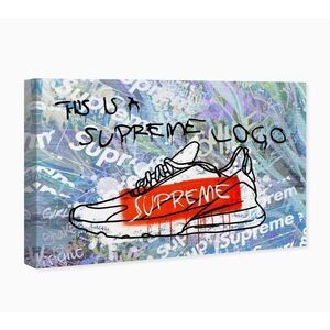 “This is a Sneaker Logo” Canvas Print